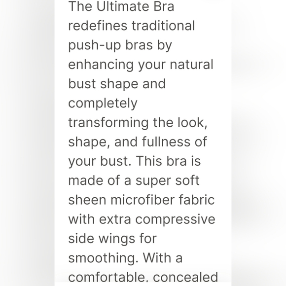 SKIMS Ultimate Plunge Push Up Bra In Mica - Picture 6 of 10